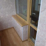 Внутренняя отделка балкона пластиковыми панелями. Фото